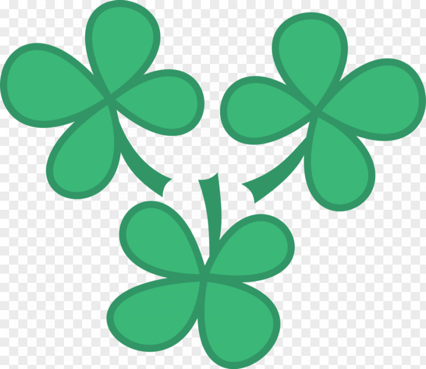 Lucky Clover Four-leaf Pony Red Clip Art PNG