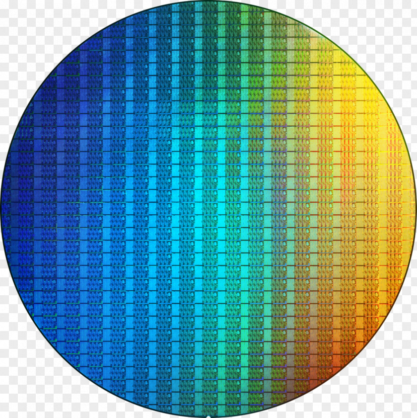 Wafer Intel Core I7 Kaby Lake Coffee Central Processing Unit PNG