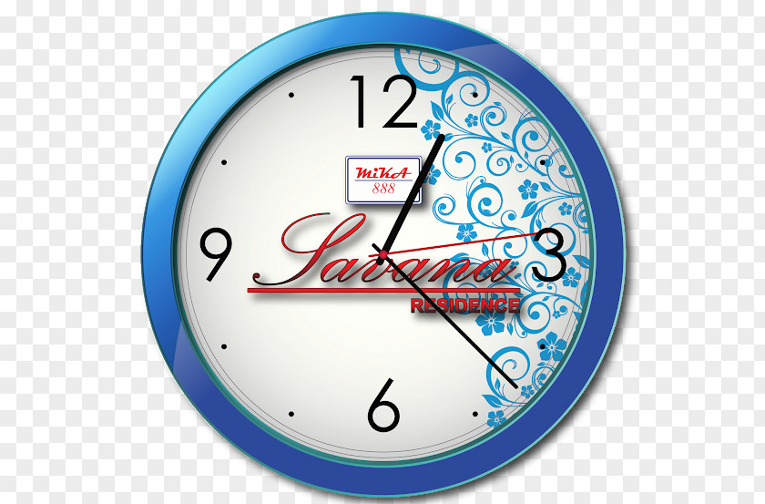 Design Clock Font PNG