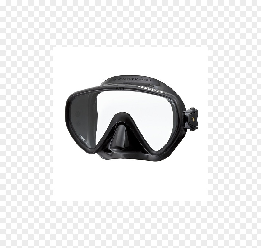 Diving Mask Underwater Scuba Equipment Tusa Tri Quest Freedom One PNG