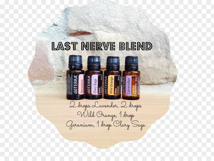 Oil Essential DoTerra Orange Lavender PNG