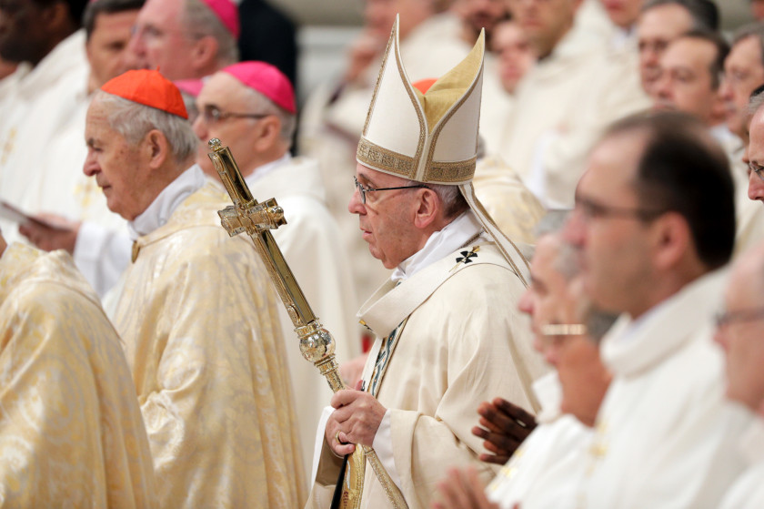 Pope Francis St. Peter's Basilica January 6 Epiphany PNG