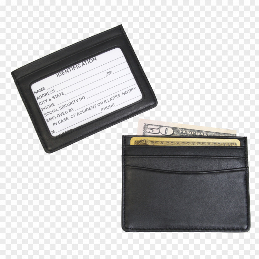 Wallet Credit Card Money Clip Leather PNG