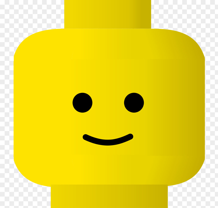 Worried Smiley Face Lego Minifigures Clip Art PNG