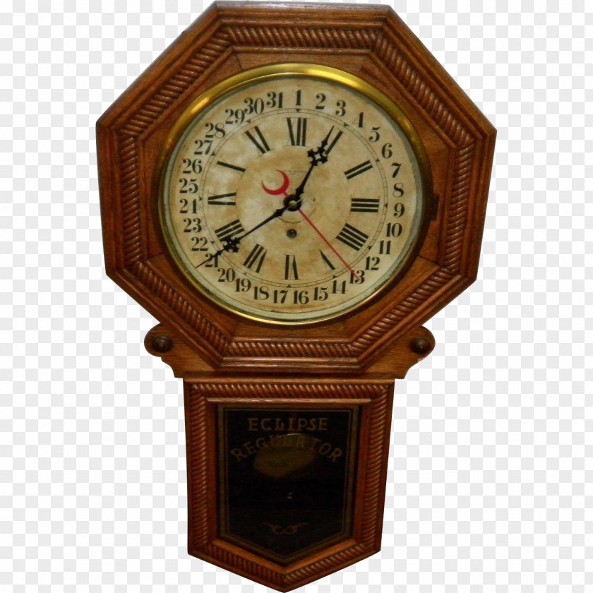 Clock Mantel Paardjesklok American Antique PNG
