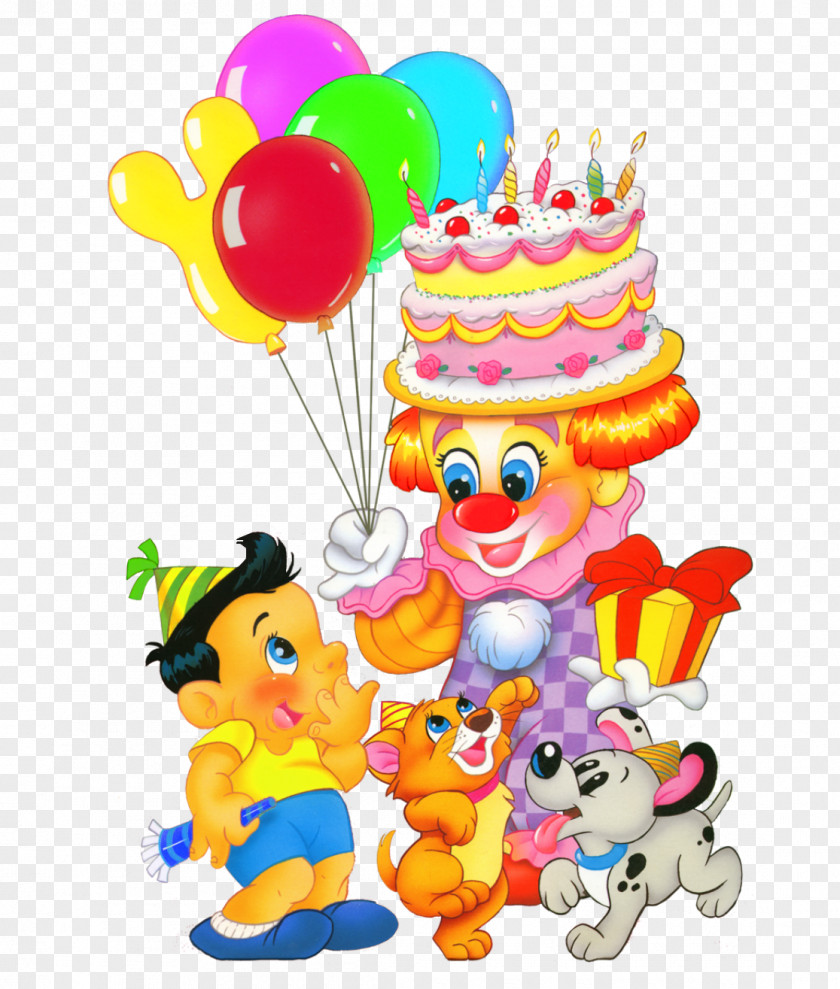 Happy Birthday Kids Decor Clipart Picture Cake Child Clip Art PNG