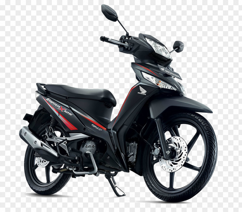 Honda Supra X 125 Fuel Injection Motorcycle Helmets Wave Series PNG