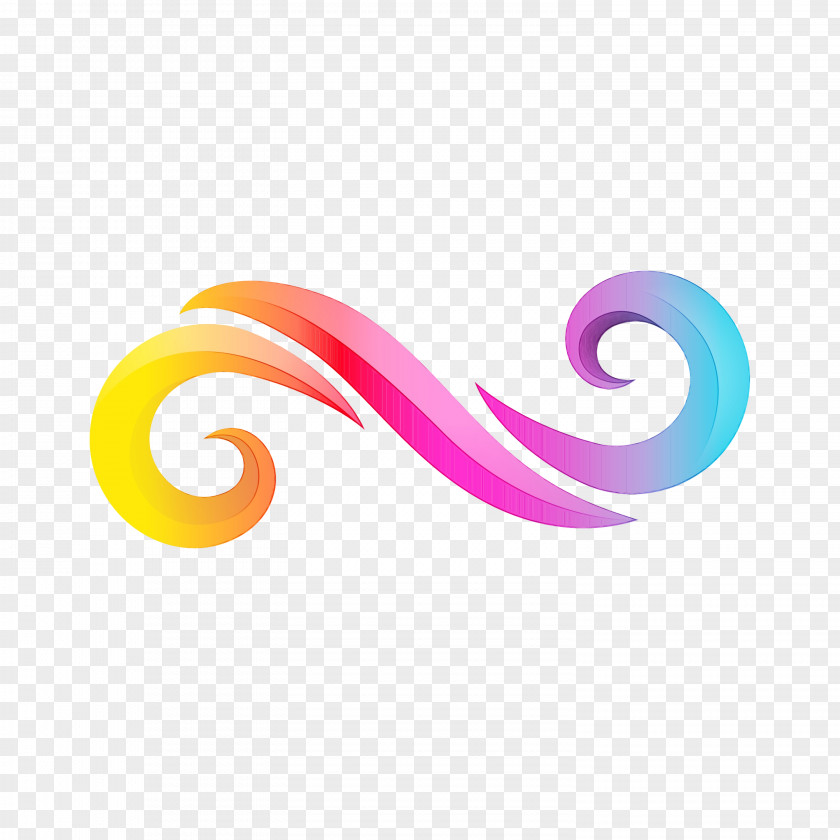 Spiral Logo Material Property Font PNG