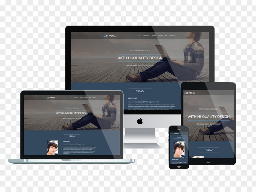 Web Design Responsive Template System Joomla PNG