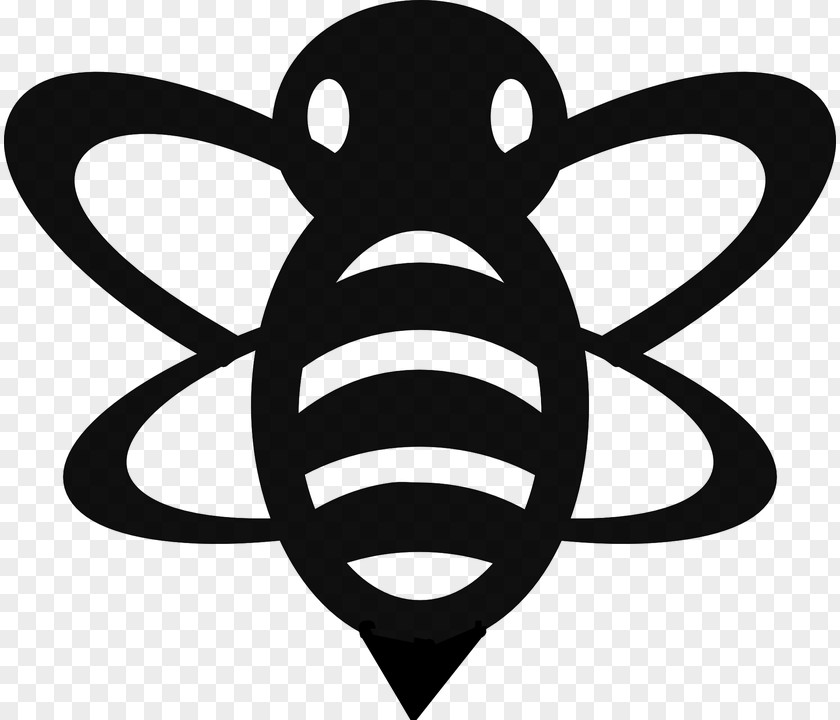Bee European Dark Honey Clip Art PNG