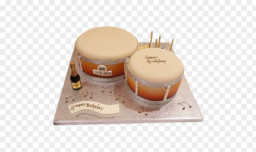 Birthday Man Tom-Toms Flavor CakeM Drums PNG