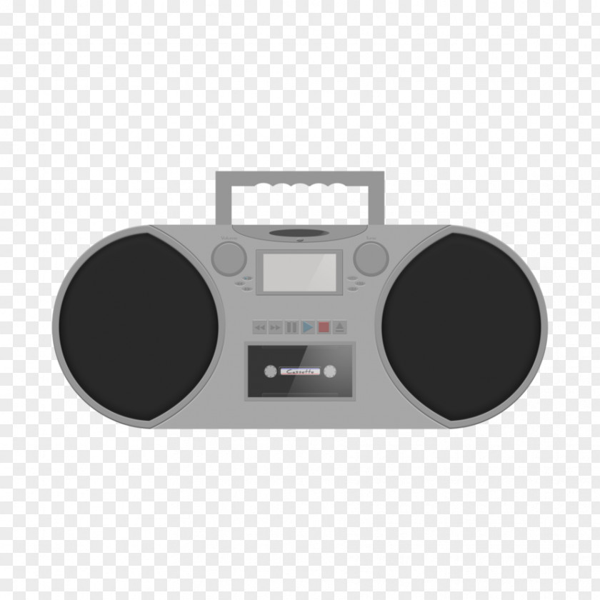 Design Boombox Sound Box Stereophonic PNG