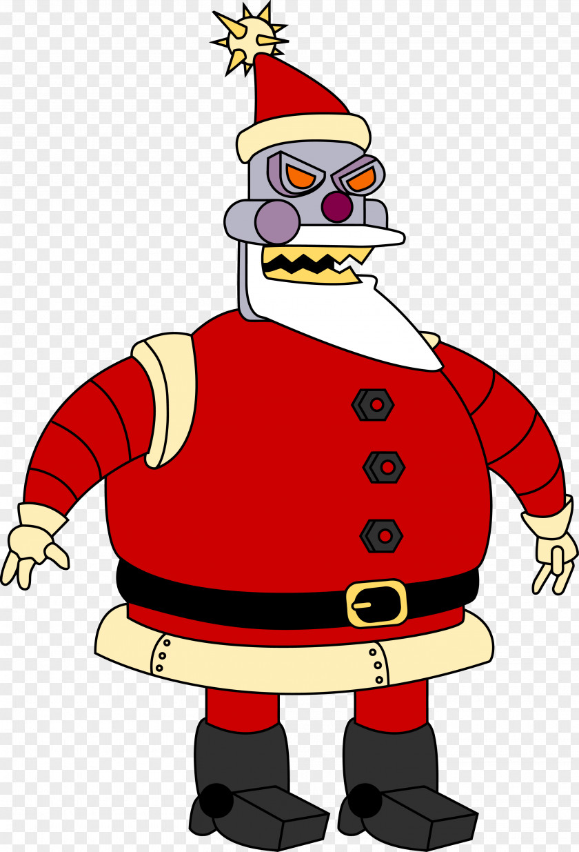 Futurama Futurama: Worlds Of Tomorrow Santa Claus Bender Mom The Friendly Robot PNG
