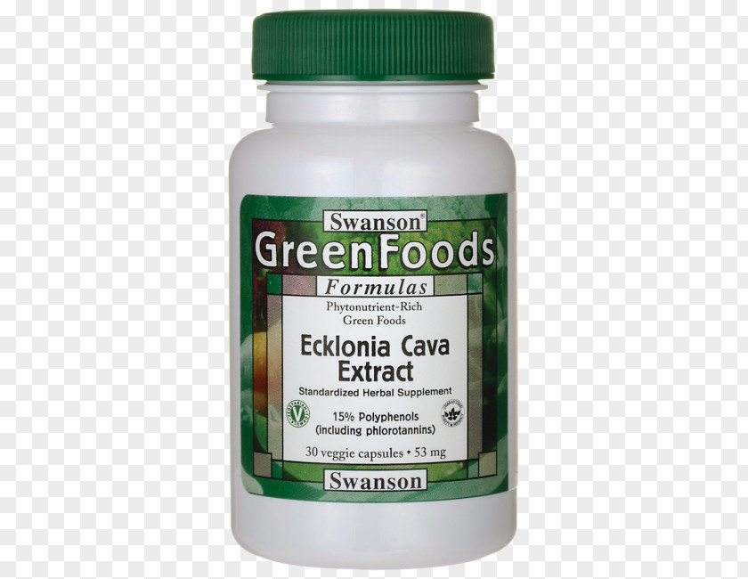 Health Ecklonia Cava Dietary Supplement Extract Swanson Products PNG