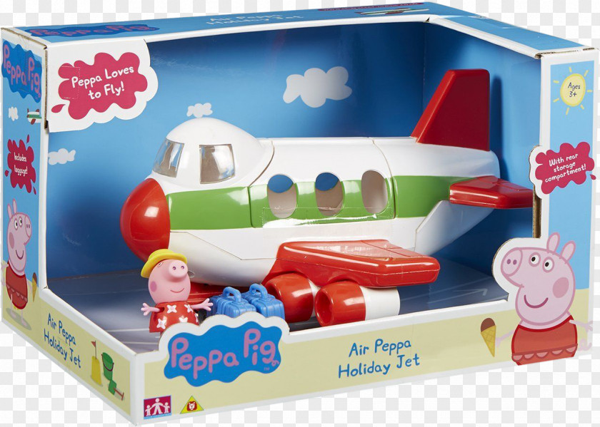 Peppa Daddy Pig Airplane Mummy Game PNG