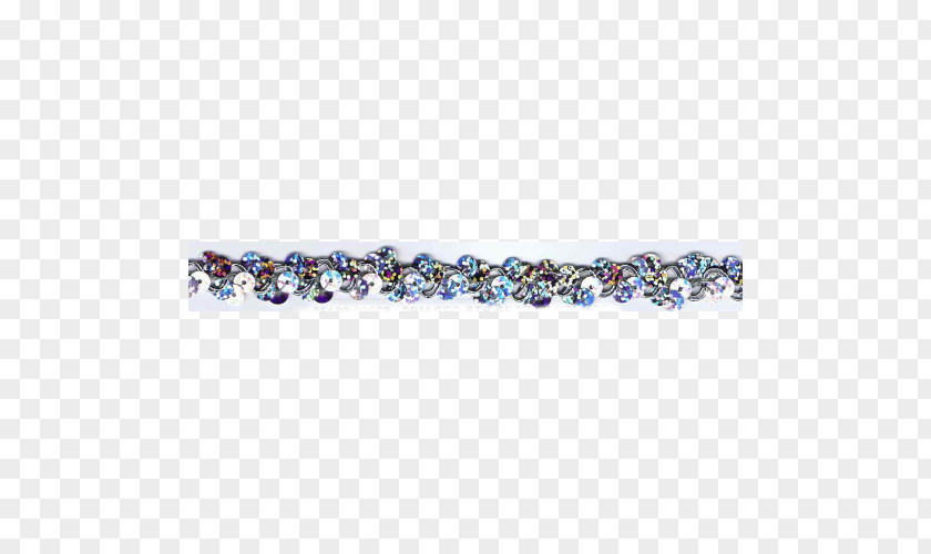 Silver Sequins Jewellery Bracelet Clothing Accessories Bead Cobalt Blue PNG
