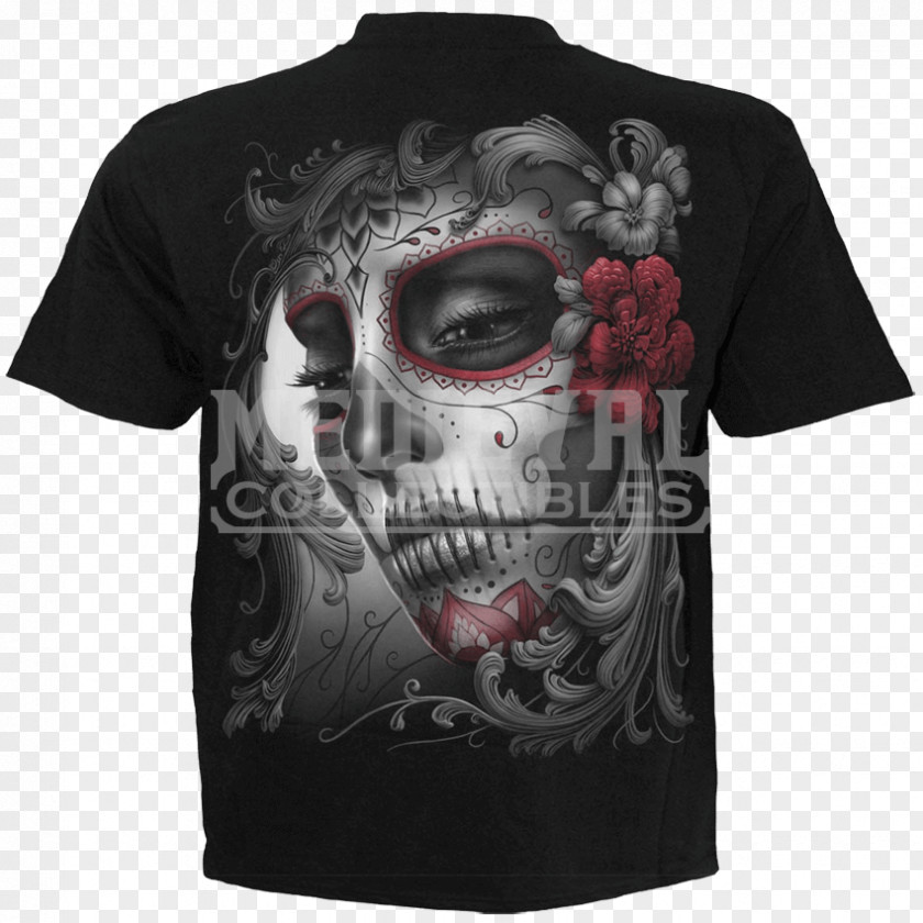 T-shirt Top Skull Clothing PNG