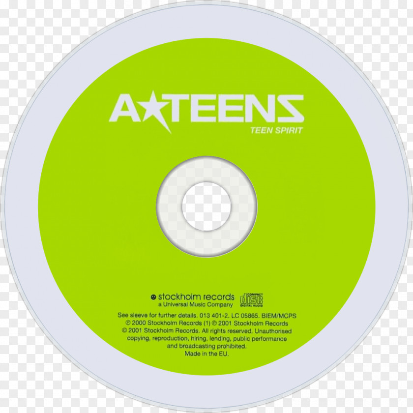 Teen Spirit Compact Disc A*Teens Halfway Around The World New Arrival PNG