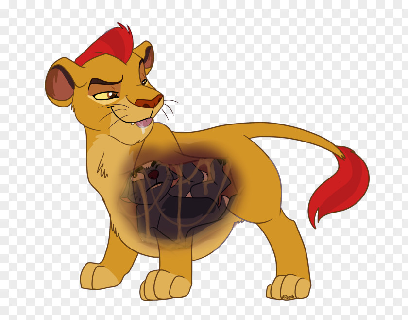 Lion Whiskers Honey Badger Cat PNG