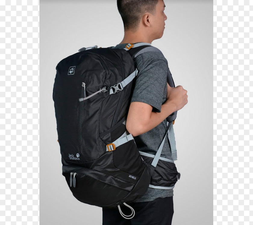 Backpack Hiking Bag Jack Wolfskin Shoulder PNG