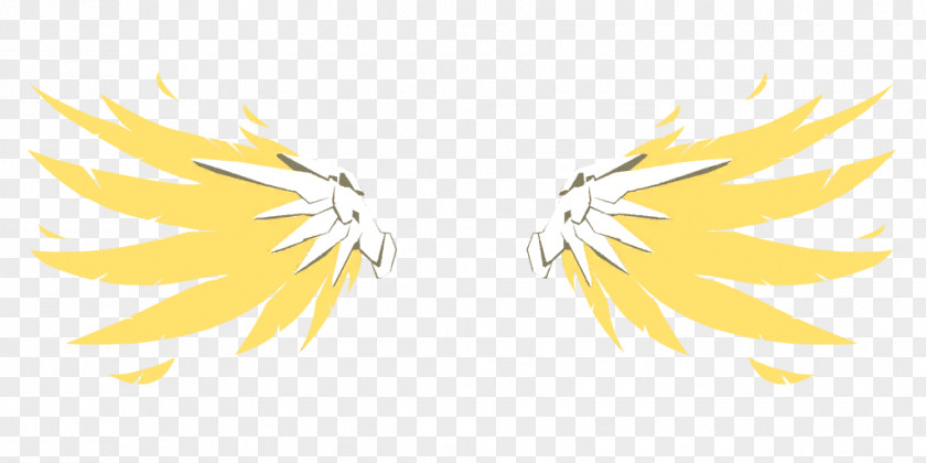 Floating Wings Petal Illustration PNG