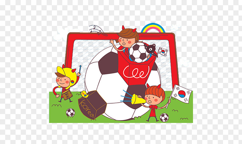 Football Player Child Illustration PNG