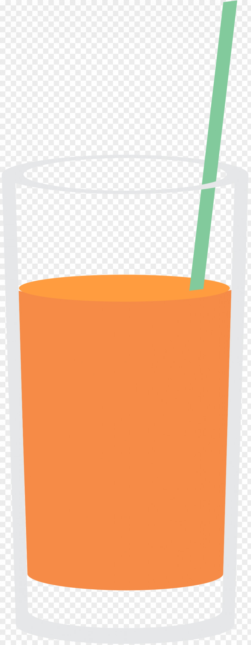 Orange Juice Drink Product Design PNG
