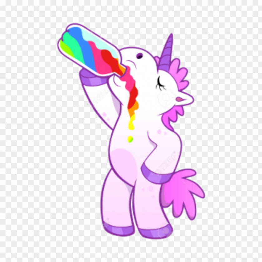 Wing Tail Unicorn PNG