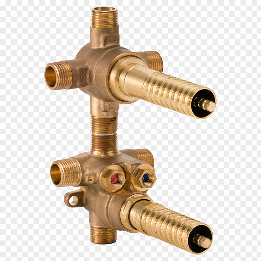 Brass Thermostatic Mixing Valve Shower Pressure-balanced PNG