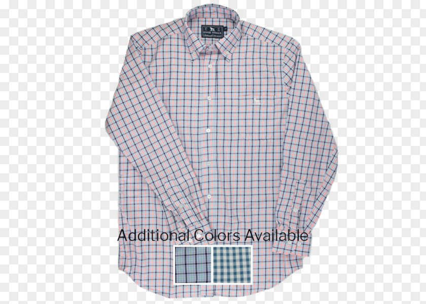 Dress Shirt Tartan Collar Outerwear Button PNG