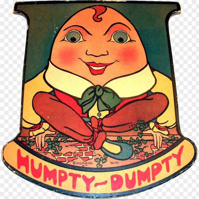 Humpty Dumpty Krugersdorp Mother Goose Illustration Image Nursery Rhyme PNG