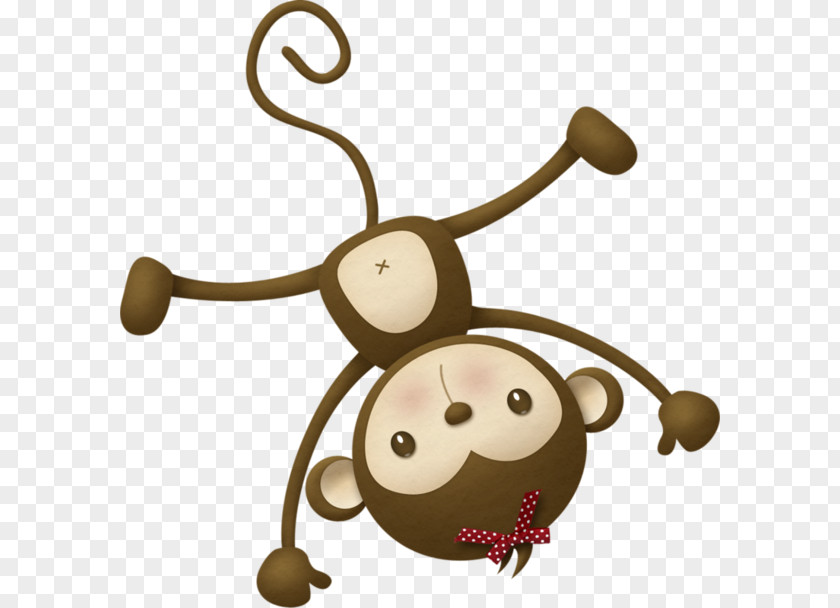 Inverted Monkey Photography Clip Art PNG