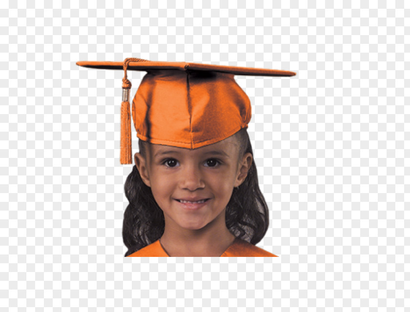 Kindergarten Graduation Cap Robe Gown Hat Ceremony PNG