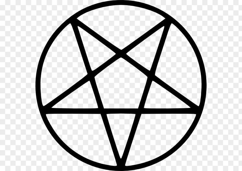 Pentacle Pentagram Satanism Church Of Satan Clip Art PNG
