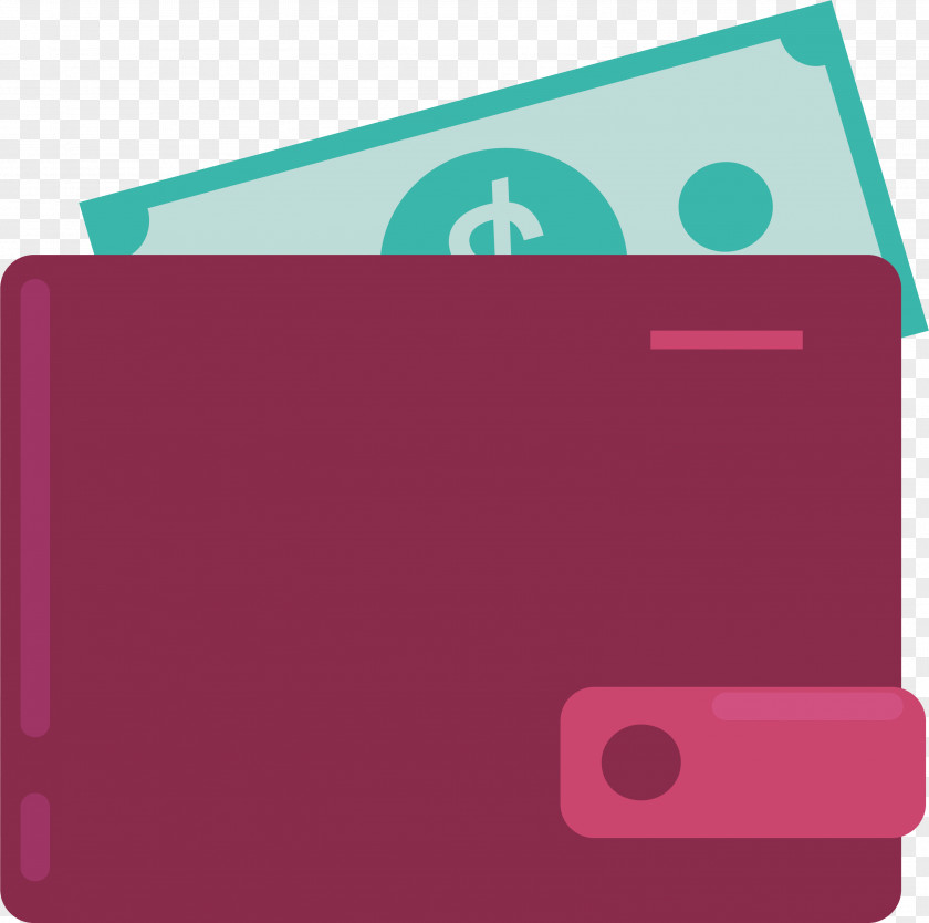Red Folding Wallet PNG