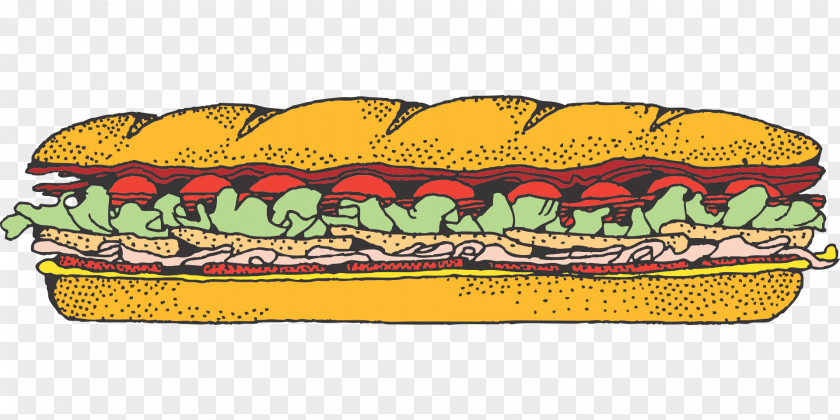 Bread Submarine Sandwich Panini Delicatessen Italian Clip Art PNG