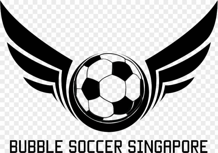 Bubble Soccer Logo Football Team Graphic Design PNG