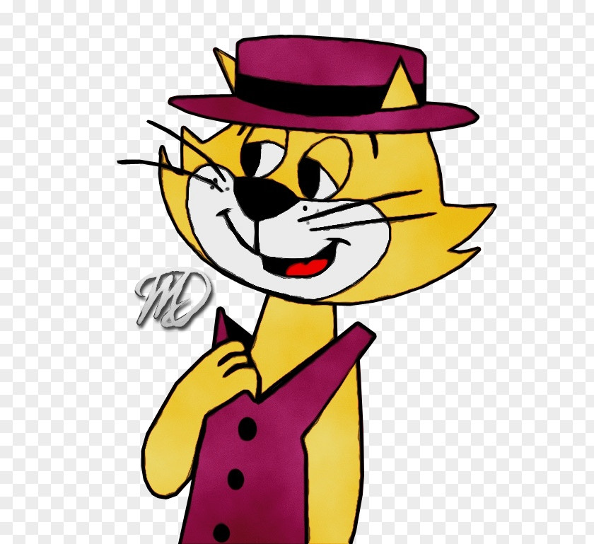 Hat Clown Cat Drawing Cartoon Film Animation PNG