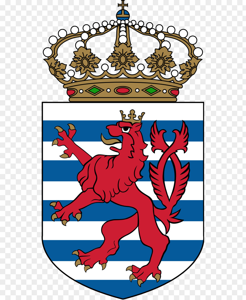 Luxembourg City Coat Of Arms Grand Duchy Ducal Family PNG