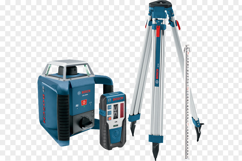 Rotary Laser Complete Kit CST/BergerSelf Leveling Level Robert Bosch GmbHRotary Levels PNG