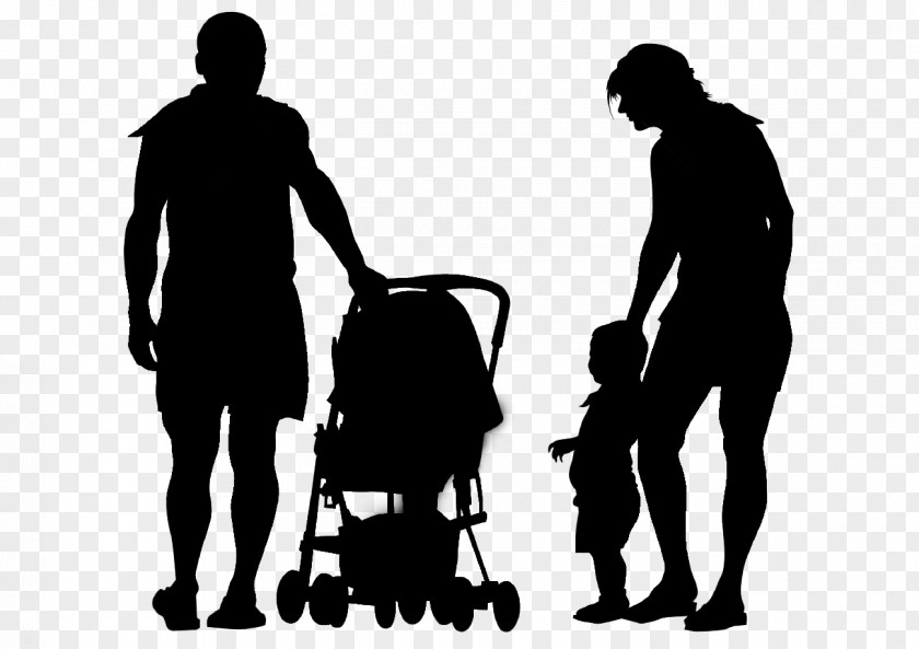 Silhouette Child Parent Father PNG