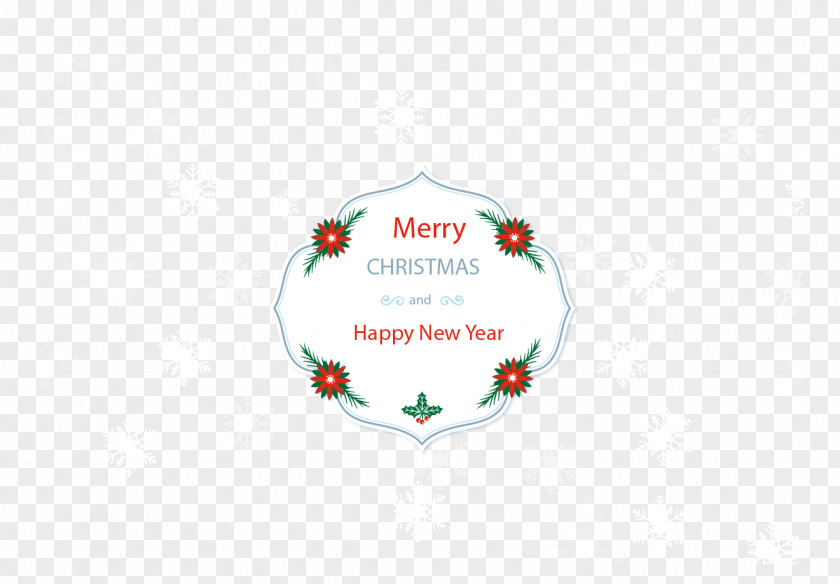 Christmas Snowflake Background Card Decoration White PNG