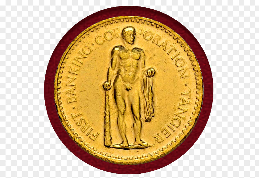 Coin Gold Medal Morocco PNG