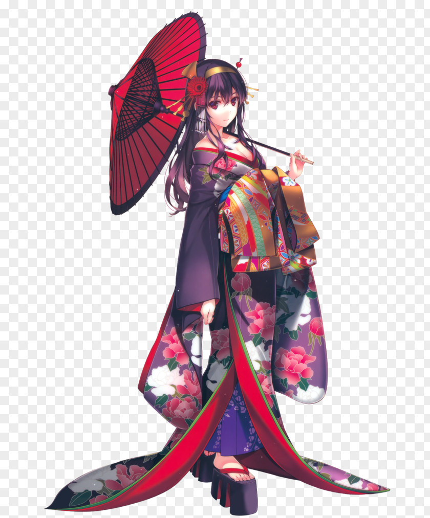 MEGUMI KATO Saekano: How To Raise A Boring Girlfriend Kimono Aniplex ACG Geta PNG