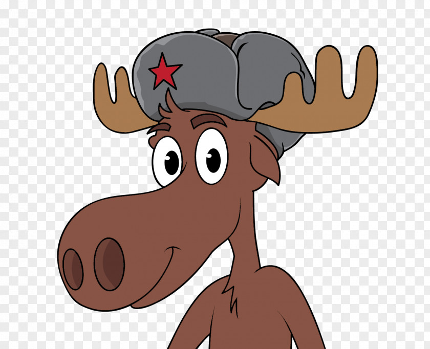Antler Russia Moose Cartoon Drawing Clip Art PNG