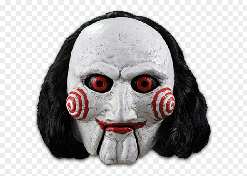 Billy Saw Jigsaw The Puppet Mask Costume PNG