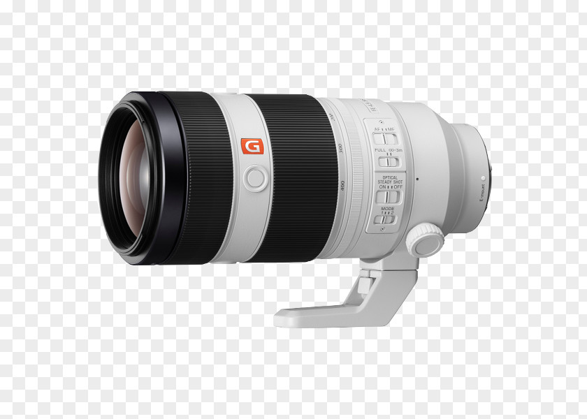 Camera Lens Sony α9 FE Telephoto 100-400mm F/4.5-5.6 GM OSS F4.5-5.6 E-mount PNG