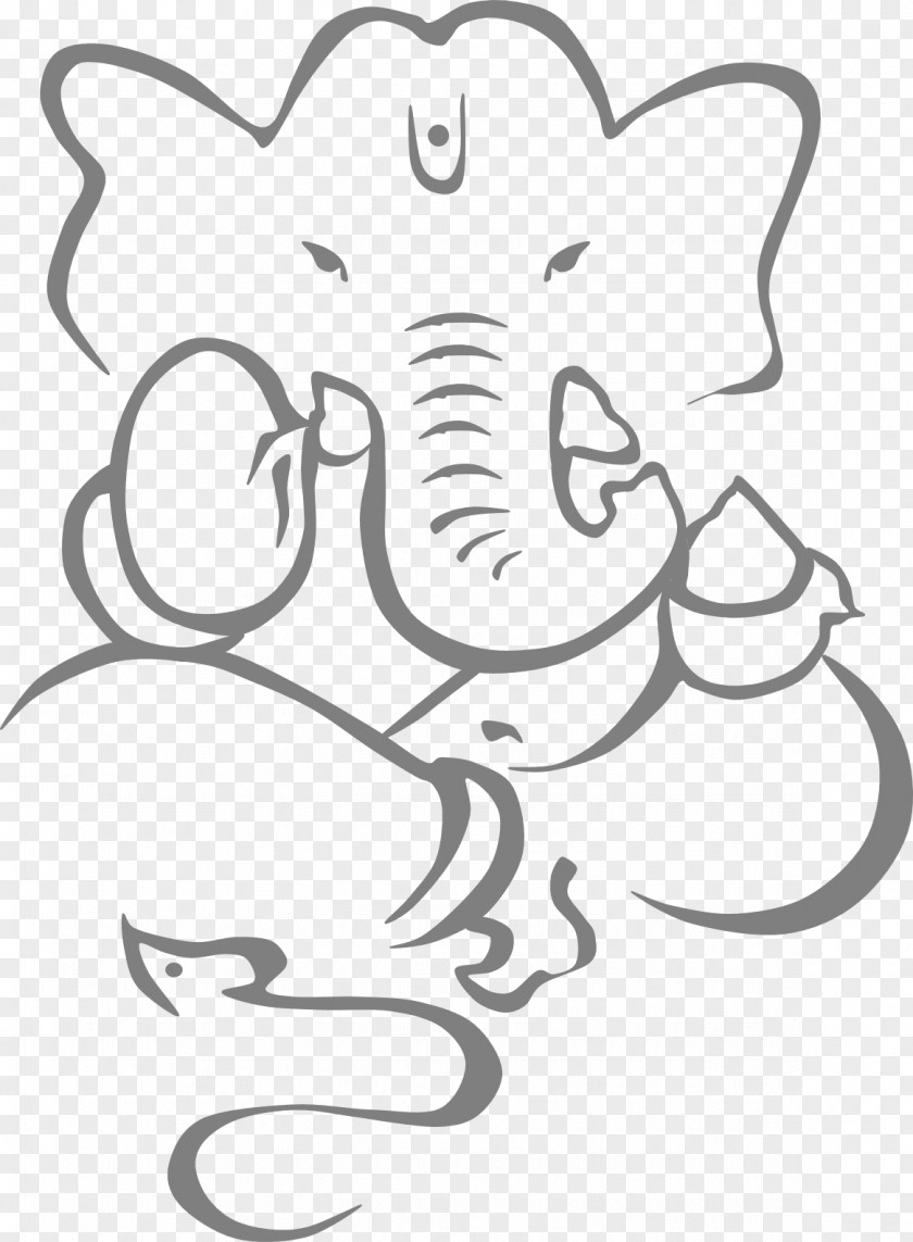 Ganesha Purana Mahadeva Clip Art Drawing PNG