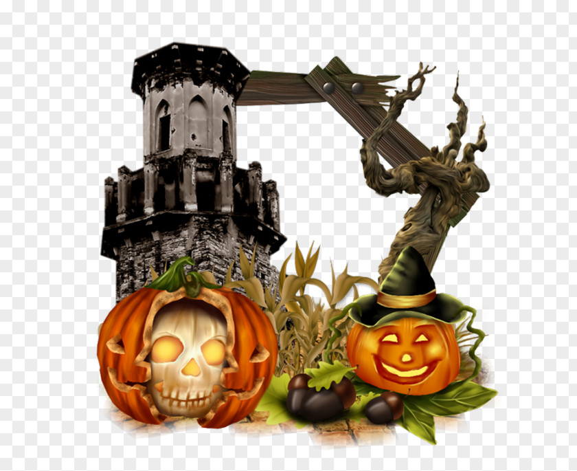 Pumpkin Halloween Jack-o'-lantern Clip Art Image PNG