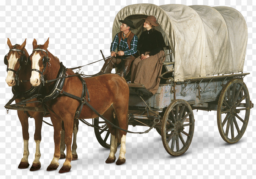 Western Oregon Trail United States American Frontier Ox Car PNG